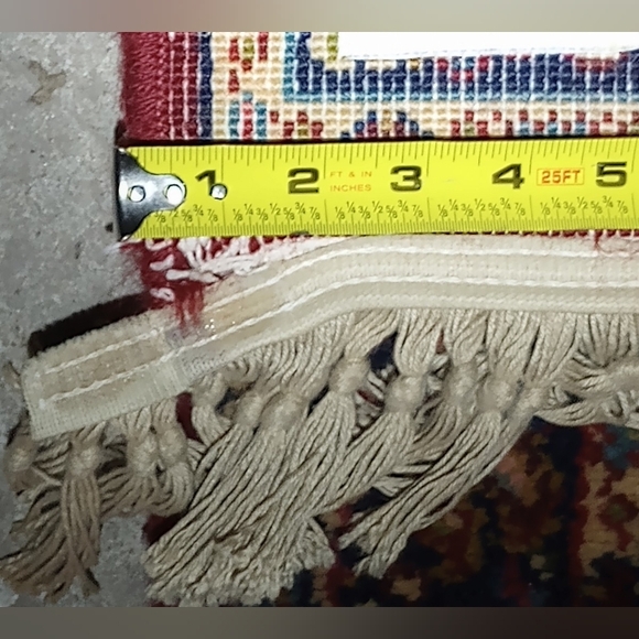 Karastan Rug 700/785 Red Sarouk 2"6 x 4"3 - Picture 4 of 8